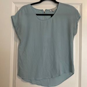 Light blue blouse